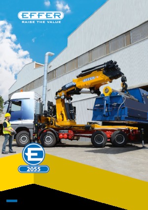 Macarale hidraulice de încărcare Effer 2055 4S