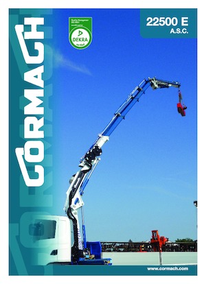 Macarale hidraulice de încărcare Cormach 22500 E2 A.S.C. Plus
