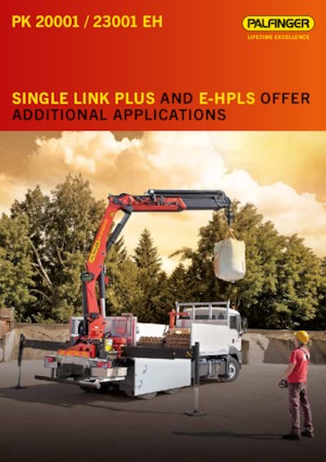Macarale hidraulice de încărcare Palfinger 23001-EH C