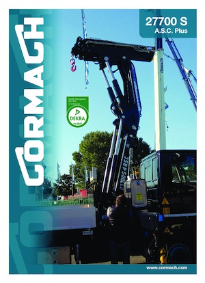 Macarale hidraulice de încărcare Cormach 27700 S8 A.S.C. Plus