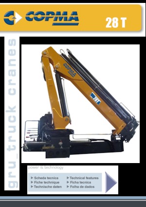 Macarale hidraulice de încărcare COPMA 2000 28T.2