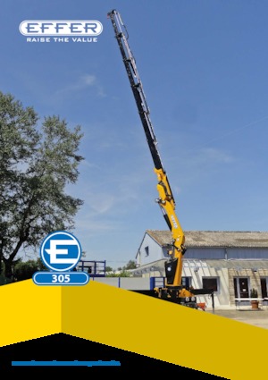 Macarale hidraulice de încărcare Effer 305 5S