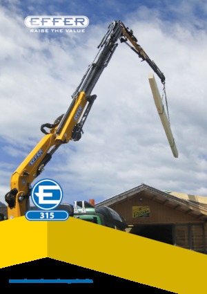 Macarale hidraulice de încărcare Effer 315 6S