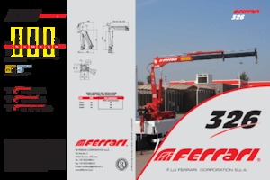 Macarale hidraulice de încărcare Ferrari® 326R A2 