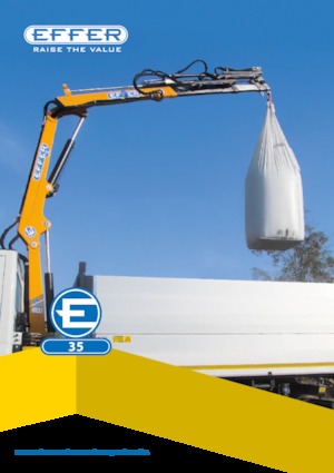 Macarale hidraulice de încărcare Effer 35 2S