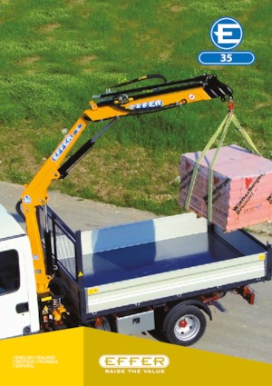 Macarale hidraulice de încărcare Effer 35 S1
