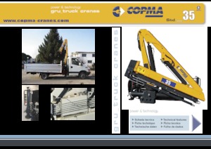 Macarale hidraulice de încărcare COPMA 2000 35.2