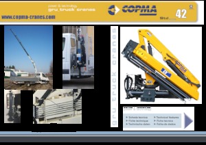 Macarale hidraulice de încărcare COPMA 2000 42.4