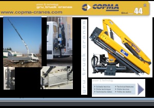 Macarale hidraulice de încărcare COPMA 2000 44.2