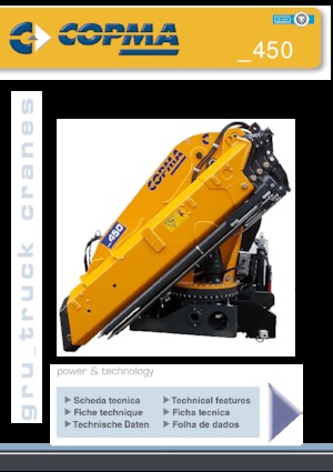 Macarale hidraulice de încărcare COPMA 2000 450.7 J3