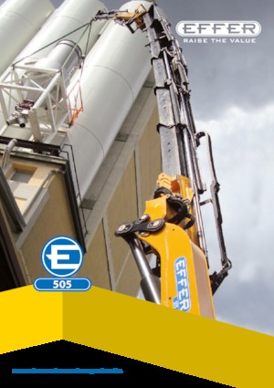 Macarale hidraulice de încărcare Effer 505 8S