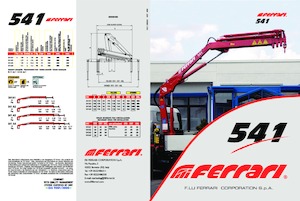Macarale hidraulice de încărcare Ferrari® 541 A3 