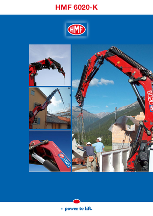 Macarale hidraulice de încărcare HMF 6020-K6