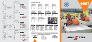 Macarale hidraulice de încărcare Amco Veba 603T-2 S