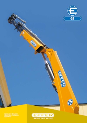Macarale hidraulice de încărcare Effer 65 4S