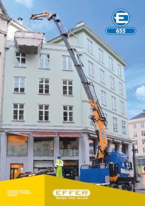 Macarale hidraulice de încărcare Effer 655 4S