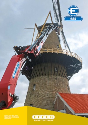 Macarale hidraulice de încărcare Effer 685 6S