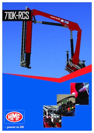 Macarale hidraulice de încărcare HMF 710-K1-RCS