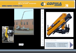 Macarale hidraulice de încărcare COPMA 2000 78.2
