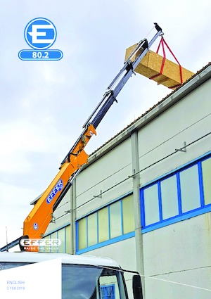 Macarale hidraulice de încărcare Effer 80.2 2S