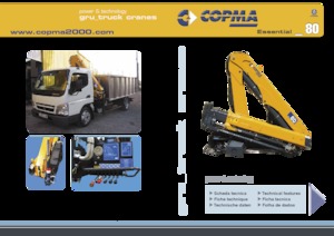 Macarale hidraulice de încărcare COPMA 2000 80.4