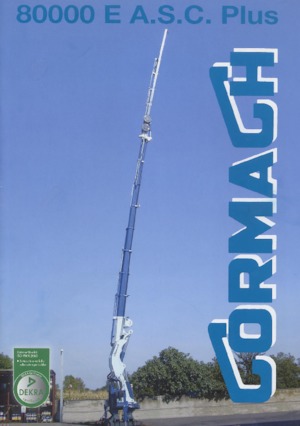Macarale hidraulice de încărcare Cormach 80000 E 3