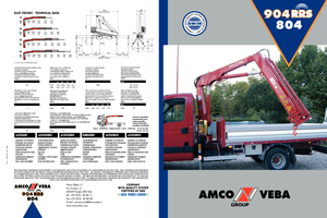Macarale hidraulice de încărcare Amco Veba 804-4 S