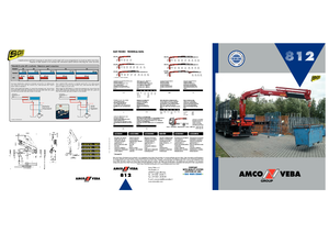 Macarale hidraulice de încărcare Amco Veba 812-3 S Jib 2S
