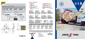 Macarale hidraulice de încărcare Amco Veba 815-3 S