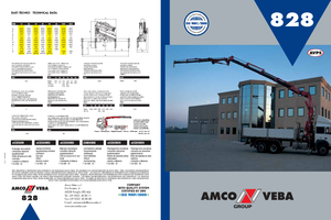 Macarale hidraulice de încărcare Amco Veba 828-4 S Jib 3