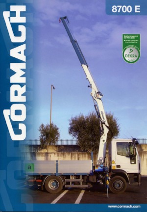 Macarale hidraulice de încărcare Cormach 8700 E3