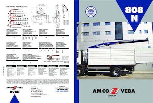 Macarale hidraulice de încărcare Amco Veba 908N-3 S