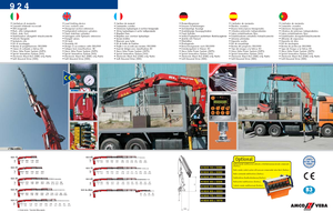 Macarale hidraulice de încărcare Amco Veba 924-5 S