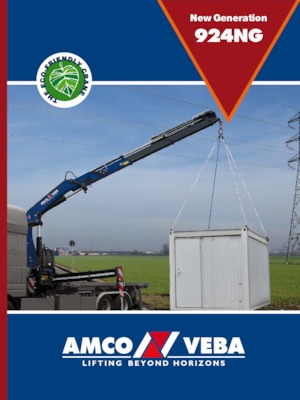 Macarale hidraulice de încărcare Amco Veba 924NG-4 SJ3 