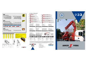 Macarale hidraulice de încărcare Amco Veba 933-5 S Jib 4S