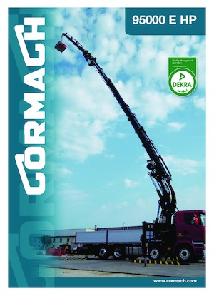 Macarale hidraulice de încărcare Cormach 95000 E8F186 HP