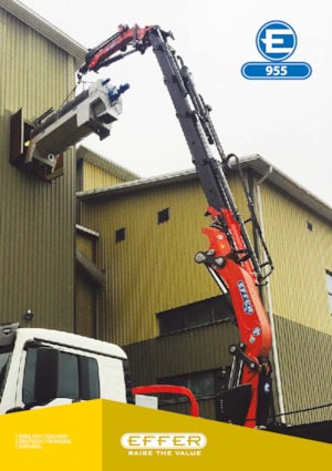 Macarale hidraulice de încărcare Effer 955 8S