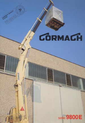 Macarale hidraulice de încărcare Cormach 9800 E2
