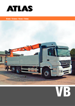 Macarale hidraulice de încărcare Atlas AK 125.2 VB A12