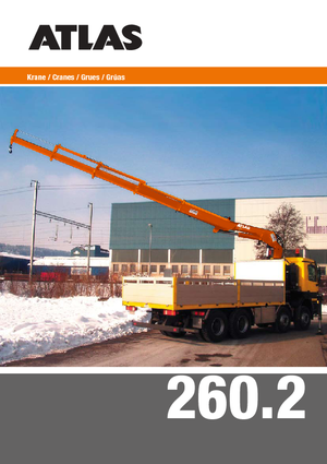 Macarale hidraulice de încărcare Atlas AK 260.2 A8