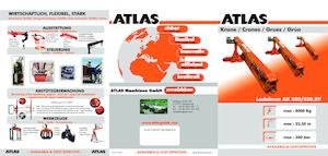 Macarale hidraulice de încărcare Atlas AK 300.2 A24