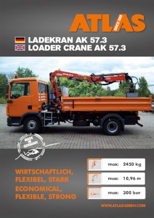 Macarale hidraulice de încărcare Atlas AK 57.3 A2L 