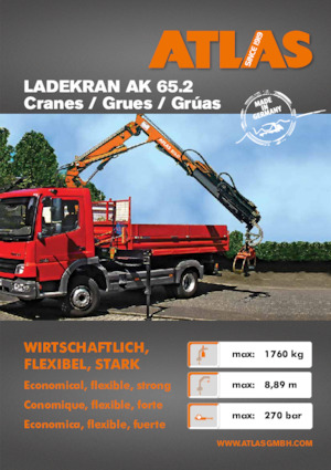 Macarale hidraulice de încărcare Atlas AK 65.2 A1L 