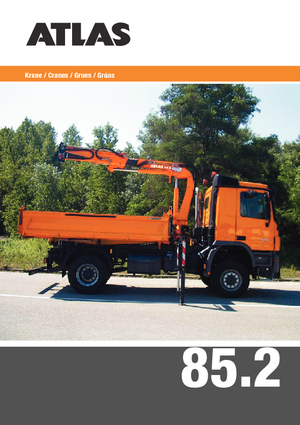 Macarale hidraulice de încărcare Atlas AK 85.2 A3