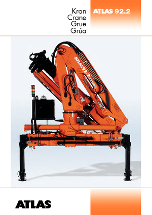 Macarale hidraulice de încărcare Atlas AK 92.2 A2
