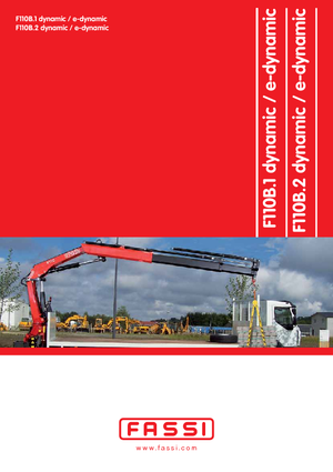 Macarale hidraulice de încărcare Fassi F 110 B 1.23 dynamic