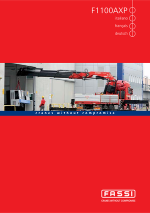 Macarale hidraulice de încărcare Fassi F 1100 AXP 28