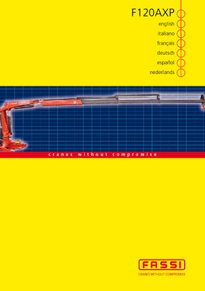 Macarale hidraulice de încărcare Fassi F 120 AXP 23