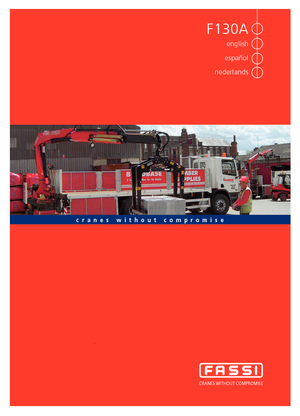 Macarale hidraulice de încărcare Fassi F 130 A 22