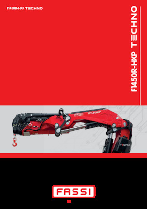 Macarale hidraulice de încărcare Fassi F 1450 R 2.4 HXP Techno